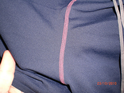 Dolfin Poly Square Legs After 4 Months, Crotch Seam