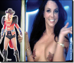 Britney topless