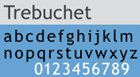 Popular Web Fonts Used in Web-Safe Design Trebuchet MS