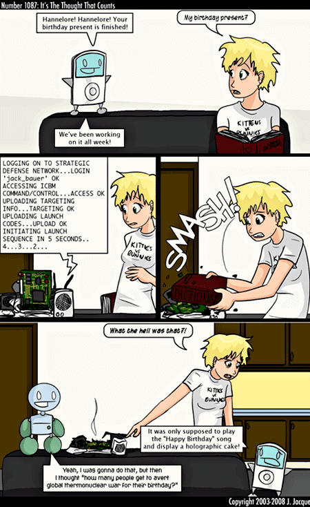 Popular Web Comics Questionable Content