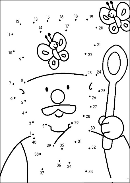 DESCUBRIR EL DIBUJO UNIENDO PUNTOS