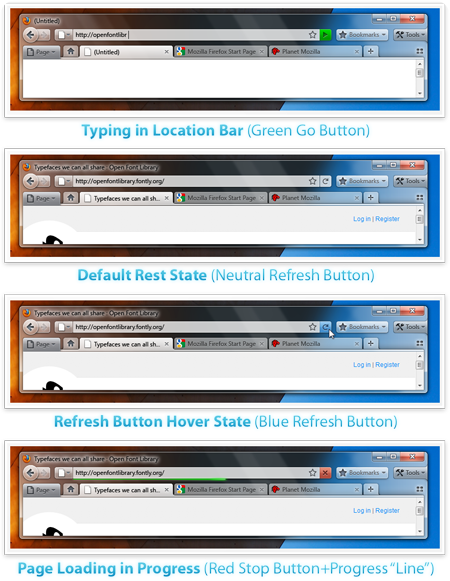 احدث اصدار من برنامج الفاير فوكس Firefox 4 Firefox-4-buttons%5B18%5D