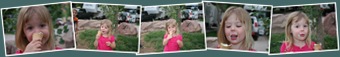 View Grace and the ice cream
