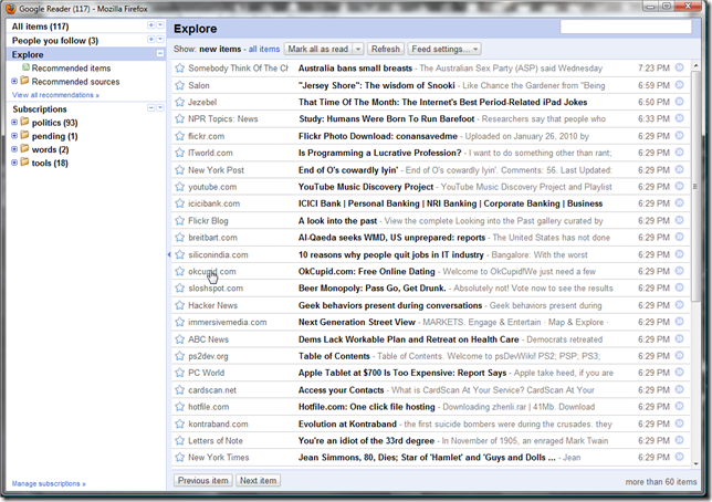 Google Reader