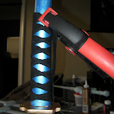 Learning how to wrap katana hilts