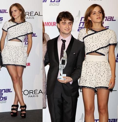 Emma Watson at The National Movie Awards at The Royal Festival Hall on May