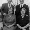 Ira G Harper, Herman Aycock & wives.jpg