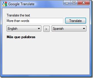Google Translate Google Translate