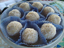 Tartufini al cioccolato bianco e cocco