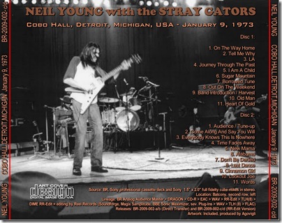 09-01-73 - DETROIT BACKCOVER cd