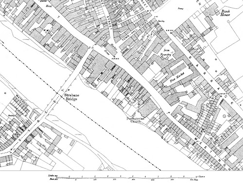 Strabane Street Map 1905