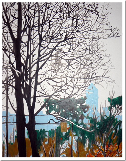 Au loin le crayon, 50x70cm, jan 2011, Au loin le crayon, 50x70cm, jan 2011,