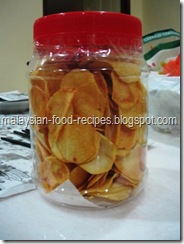 Chinese New Year Cookies Ngaku in Double-Sealed Plastic Container