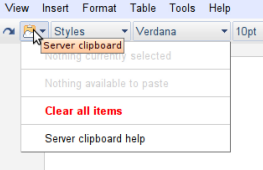 Server Clipboard