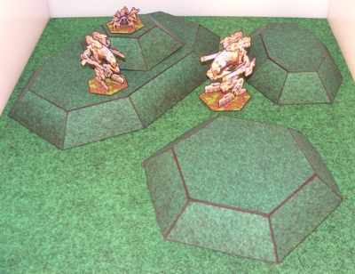 Armor Grid Hexagonal and Octagonal Hills