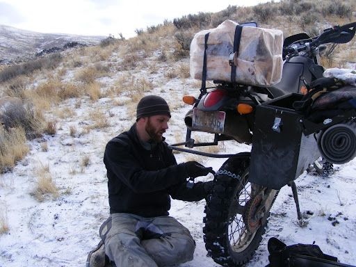 Chris/Allgo's motorbike snow chains