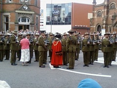 Signals Regiment inspection 2008