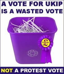 ukip bin plus rosette