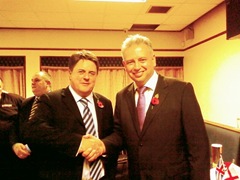 Nick griffin and Martyn Findley