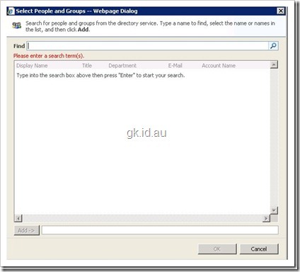 People Picker, SharePoint and Forest Trusts in SharePoint 2007