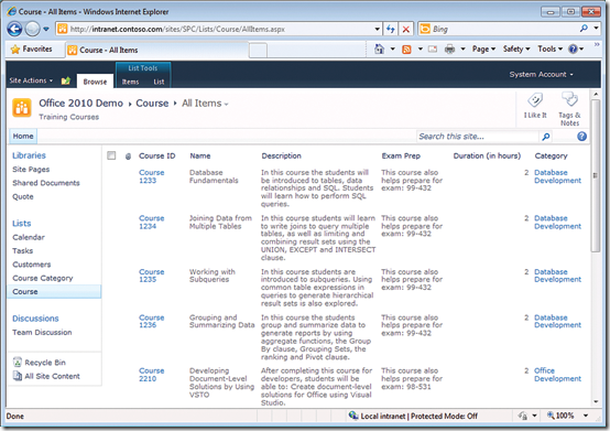 3 Solutions for Accessing SharePoint 2010 Data in Office 2010 3 Solutions for Accessing SharePoint 2010 Data in Office 2010