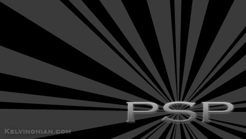 Free PSP Wallpapers of the Week: Black & White Pattern Madness