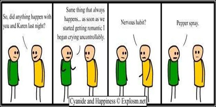 cynide and happiness
