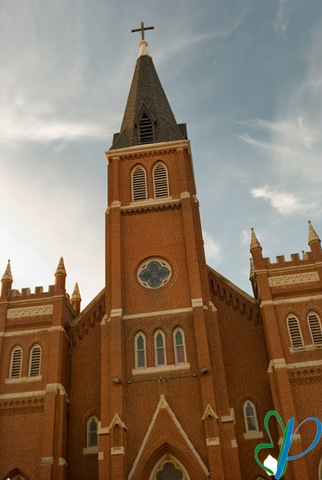A church near the Memorial