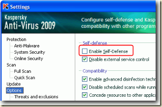 disable-kaspersky-self-defense