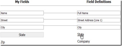 field matching state