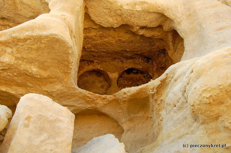 iraklion Matala   katakumby