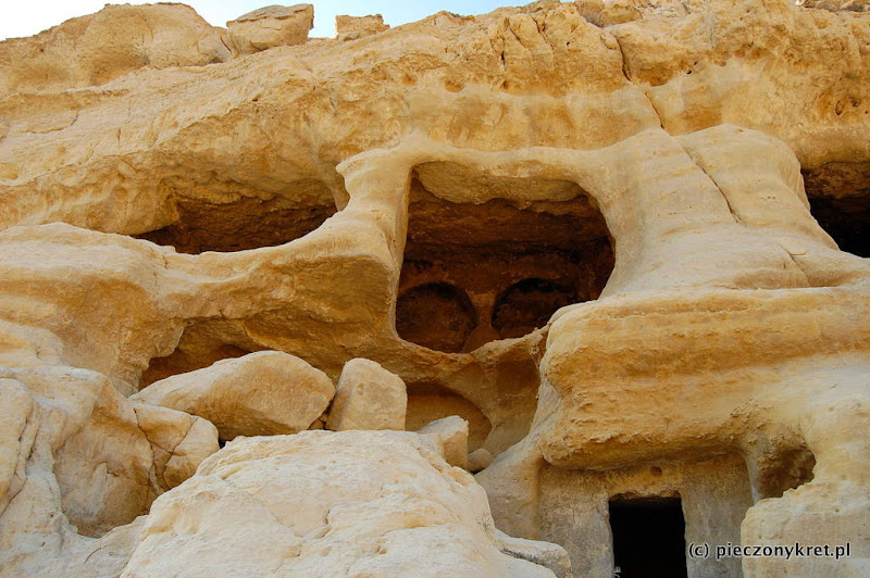 iraklion Matala   katakumby