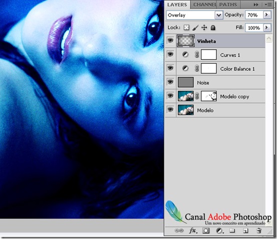 Blue Effect Photoshop tutorial 10 Blue Effect Photoshop tutorial 10