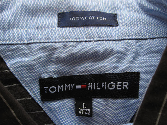 Áo sơ mi nam Tommy tay dài T12
