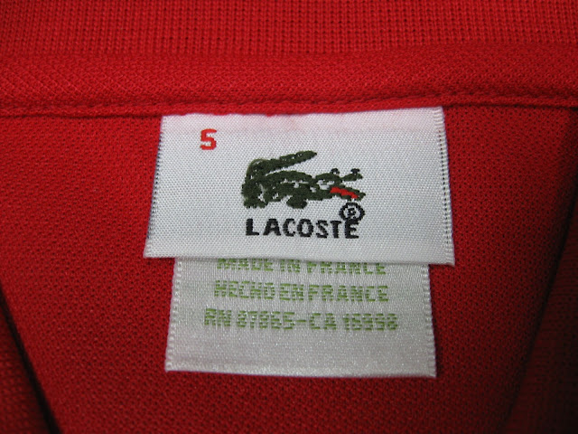 Áo thun Lacoste nam vải đứng trơn hồng phấn HL-07