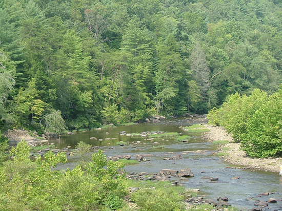 Emory River, before the coal ash spill. Creative Commons photo by Chris