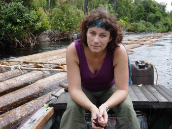 Doherty in Kalimantan, Indonesian Borneo. Photo courtesy of Faith Doherty. 