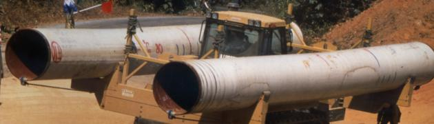 Construction on the Yadana Pipeline, Burma (Myanmar). The Yadana Gas Project in military-ruled Burma is one of the world's most controversial natural gas development projects. earthrights.org