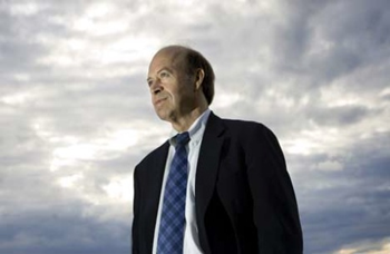 Dr. James Hansen with Sky Background Photo. Image via Sweden.se / treehugger.com