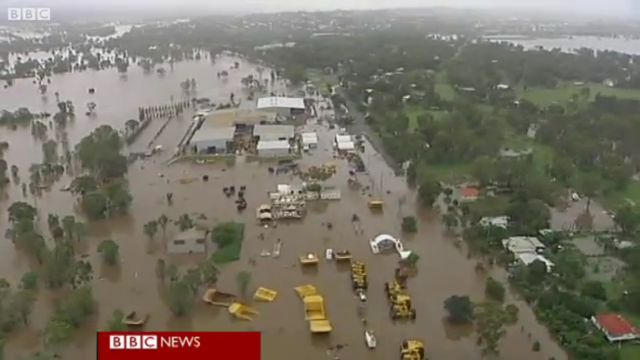 Flooding in Queensland, Australia, 29 December 2010. North-eastern Australia's worst flooding in decades is continuing to cause chaos across the region. BBC