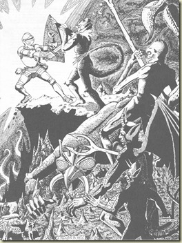 A Paladin In Hell, by David C. Sutherland - pg 23 of the 1978 AD&D Players Handbook