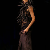 presentace nastavení 1 sec. PODZIM - ČARODĚJNICE finále Top Styl Designer 2006 UNIVERSE VERSE UNI -střih bezezbytku - společenský oděv