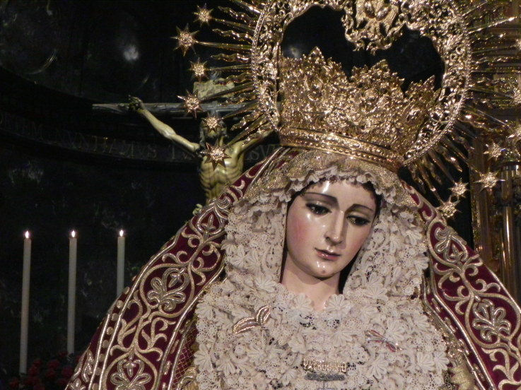 Semana Santa de Sevilla 2011: Virgen del Patrocinio, de la Hermandad del  Cachorro – Trianarts