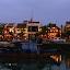 Pretty town gets even prettier at night =)