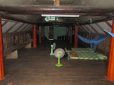 Inside my homestay at Lak Lake