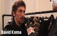 DAVID KOMA – Interview @ LFW AW10