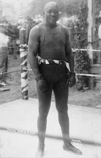 jack johnson black heavyweight boxing world champion