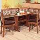 zestaw kuchenny HENRYK dr,olcha/sosna cena1045zł<br> naroznik144/108/90 stół10560/72 2taborety