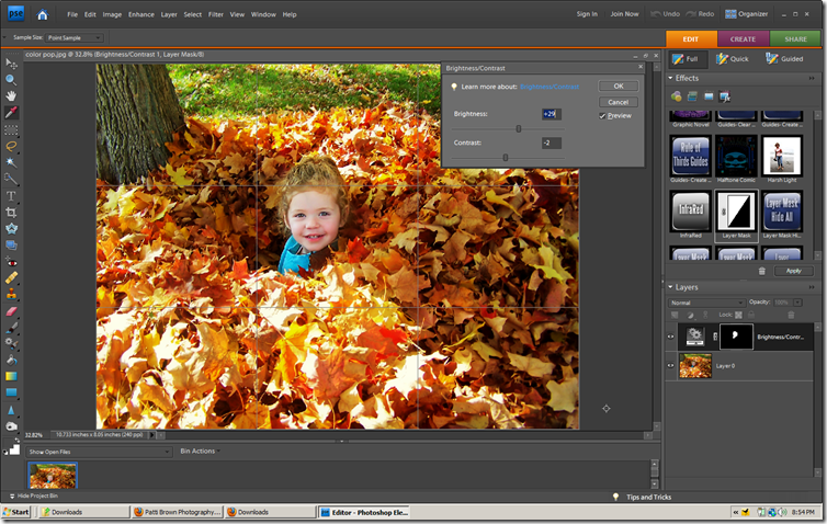 BRIGHTNESS CONTRAST
