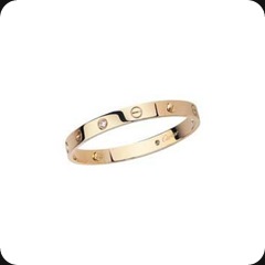 bracelet 18-carat pink gold diamonds